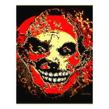 Uncle Tony Neon Tri Fire "The Family" by Valpyra Letterhead Design