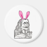 Uncle Vlad with bunny ears Magnets