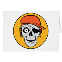 Undead Pirate Badge cards
