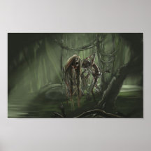 Undead Swamp Maiden Posters