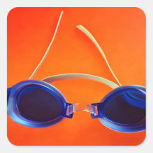 undefined square sticker