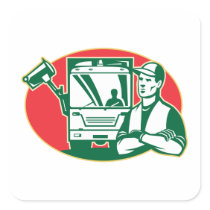 undefined square sticker