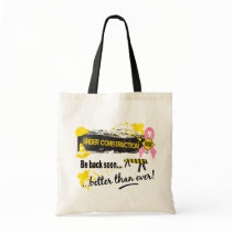 Under Construction Breast Cancer Bag