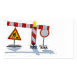 under construction business cards