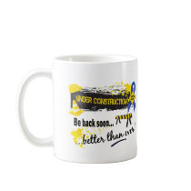 Under Construction Rectal Cancer Coffee Mugs