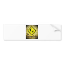 under construction sign bumper sticker