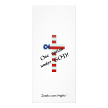 Under God Custom Rack Cards
