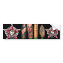 under my skin Bumper Sticker