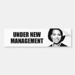 UNDER NEW MANAGEMENT BUMPER STICKERS