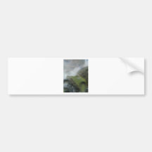 Under Nigara Falls rainbow Bumper Stickers