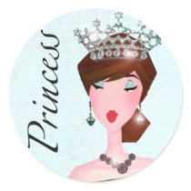 Under One Tiara I Stand / Princess stickers