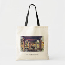 Under The Bridge At Hampton Court By Sisley Alfred Tote Bags