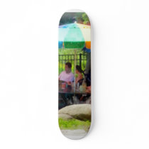 Under the Colourful Umbrellas Skate Board Deck