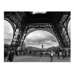 Under the famous tower postcards