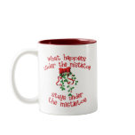 Under the Mistletoe mugs