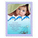 Under the Sea Baby Girl Announcement