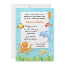 Under the Sea Baby Shower Invitation