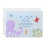 Under the Sea Friends Invitation