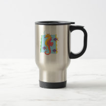 Under the Sea seahorse Coffee Mug
