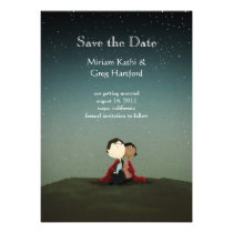 Under the stars Save the Date invitations