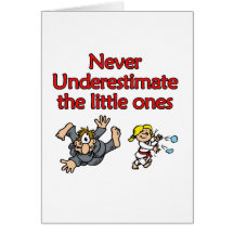 Underestimate Greeting Card