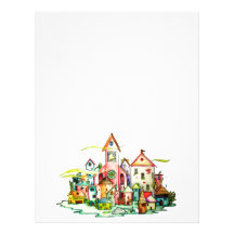 Undersea Village Letterhead Design