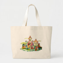 Undersea Village Tote Bag