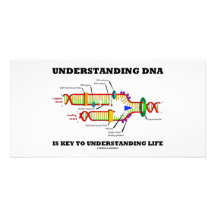 Understanding DNA Is Key To Understanding Life Photo Card Template
