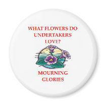 undertaker joke magnets