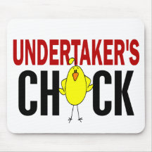 Undertaker's Chick Mousepads