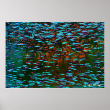Underwater Abstract - Piece 5 (Surrealistic) Print