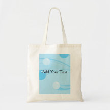 Underwater Bubbles in Blue Bags