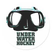 Underwater Hockey Sticker