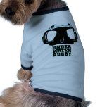 Underwater Rugby Doggie Ringer T-shirt pet clothing