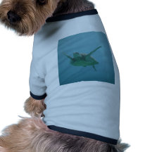 Underwater Sea Turtle Dog T Shirt