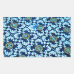 Underwater Spanish Tile Rectangular Stickers