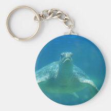 Underwater Turtle Keychain