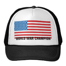 Undisputed world war champions mesh hat
