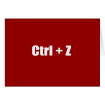 Undo - CTRL + Z