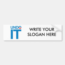 UNDO IT BUMPER STICKERS