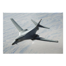 Une Armée de l'Air d'USA B-1B Lancer sur une patro Tirages Photo