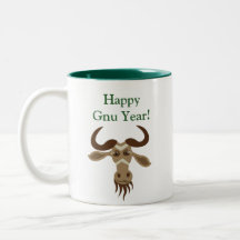Une certaine année de gnou de Moose_Happy de baise Tasses