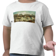 Une corrida de village t-shirt