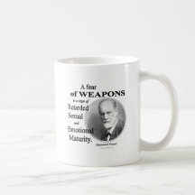 Une crainte des armes mugs à café