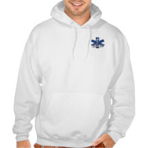 Une étoile active d'infirmier sweat-shirts avec capuche