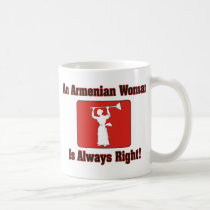 Une femme arménienne a toujours raison tasses