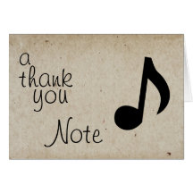 Une note de Merci Carte