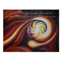Une petite étincelle peut un grand Feu… Carte Postale