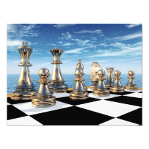 Une portion échecs photographie