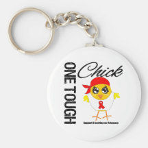 Une recommandation dure de Cancer de sang de pouss Porte-clefs